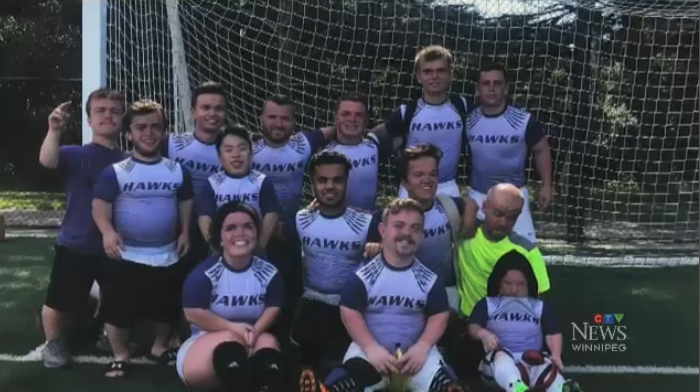 #Winnipeg’s Vivek Bhagria, along with Team Canada, is taking home two golds from the National Dwarf Games, winnipeg.ctvnews.ca/video?clipId=1… #NationalDwarfGames