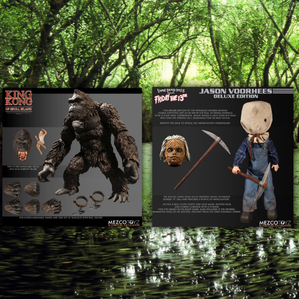 UndergroundInc3's tweet photo. Check out @ZombillyHorror’s toy review of these @mezcotoyz &amp; @livingdeaddolls products here! https://t.co/VO3BlSIZ8X https://t.co/y2cS2LQlYe