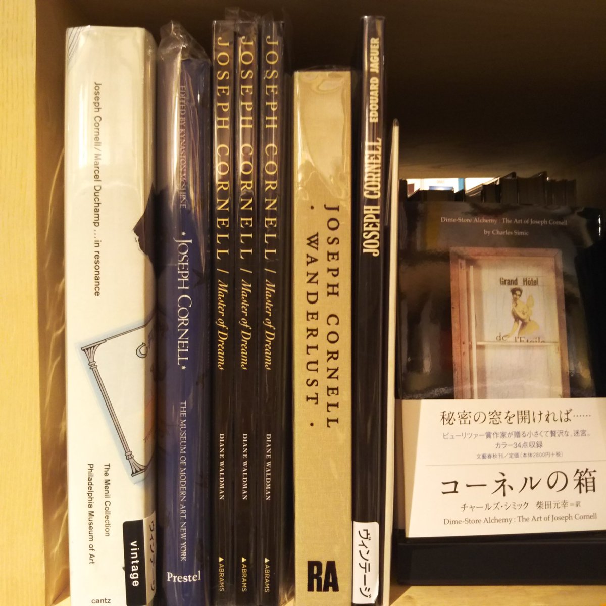 箱」のアーティスト ジョゼフ・コーネルの、DIC川村記念美術館にて今年