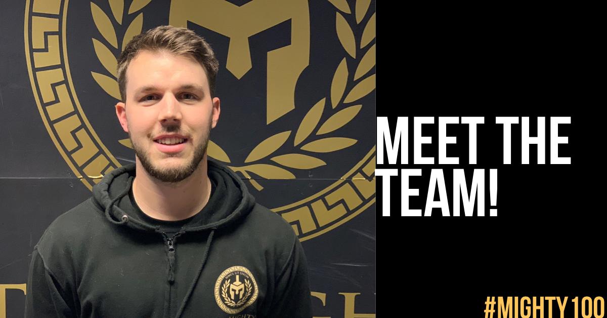 Meet Olly Ellerby part of the #Mighty100 team. Certified in 2014 Ollie has worked on transformational projects such as Project You and now #Mighty100. His progressive nutritional method and hard nosed approach to structured exercise get results time after time 💪💯
