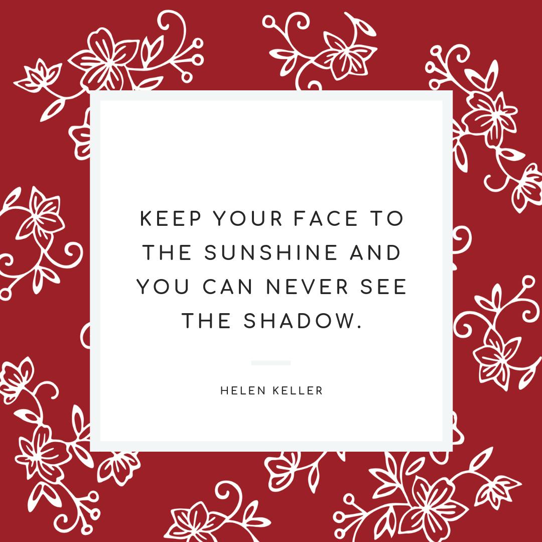 taratemptations's tweet photo. โKeep your face to the sunshine and you can never see the shadow.โ
- Helen Keller โ๏ธ โ๏ธ ๐ #QOTD #inspiration #motivation #family #dailyinspo #realquote #lifequote #taratemptations #taratime #temptationsQVC #taraathome #ttpics #centertaining https://t.co/dqI7kA6DxG