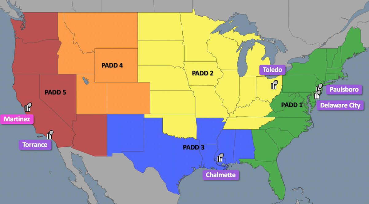 DrBraziel's tweet image. Going to California - PBF Energy Extends Heavy Crude Bet With Martinez Refinery Buy @RBNEnergy rbnenergy.com/going-to-calif…