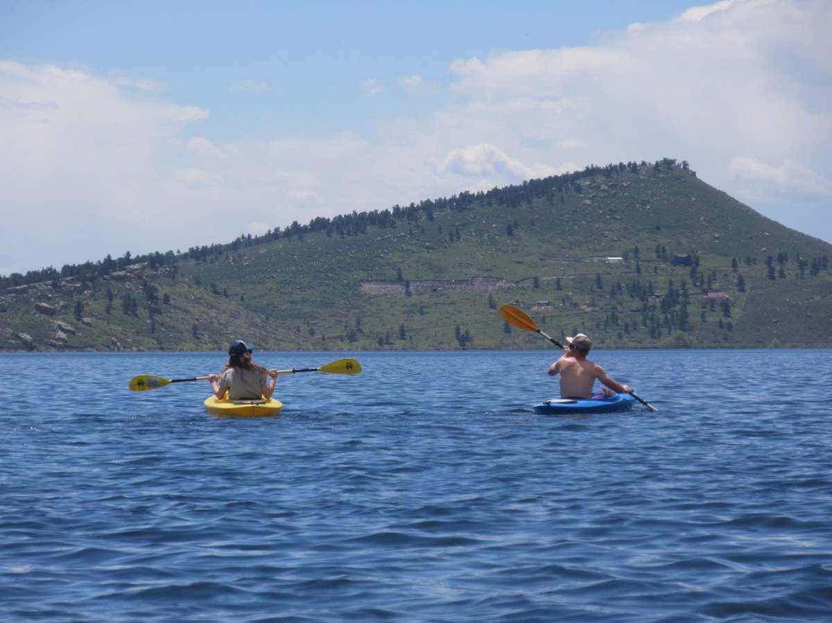 LCDNR's tweet photo. Feeling the swelter of summer? Take out the kayaks on one of our reservoirs & beat the heat! #CLRes https://t.co/tsE0tUYc0X