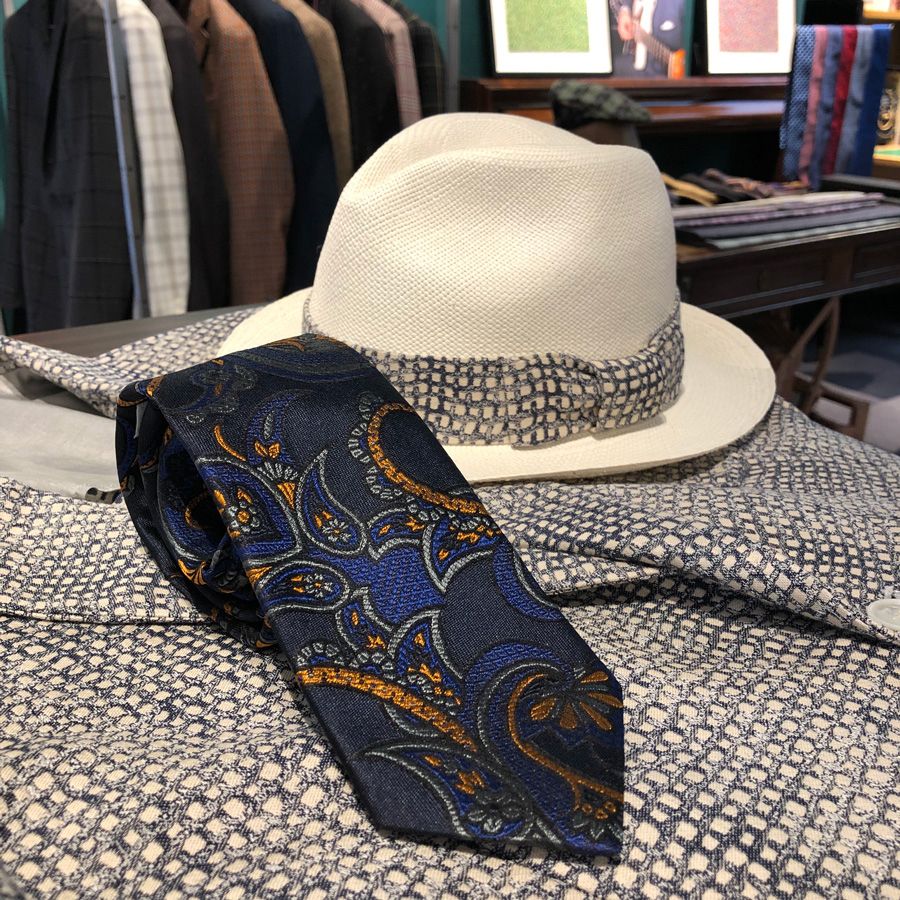 SGordonStyle's tweet photo. One thing I love about summer is wearing panama hats! Join us for complimentary drinks at @DashingTweeds on 4th July at 6-8pm and view the new collection of ties.
Rsvp -  https://t.co/ssVzej4HQA
#menswear #mensstyle #ties #neckties https://t.co/h5r4s20e2a