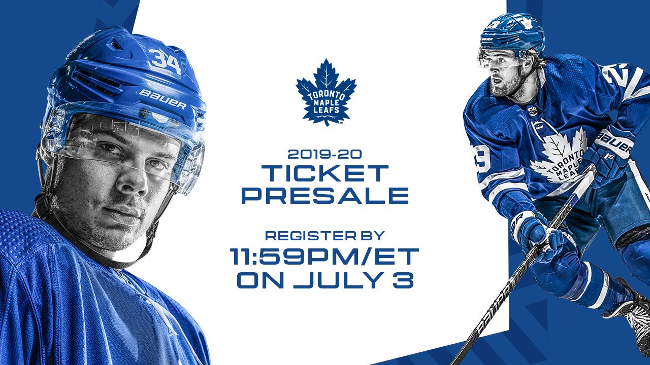 leafs jersey presale