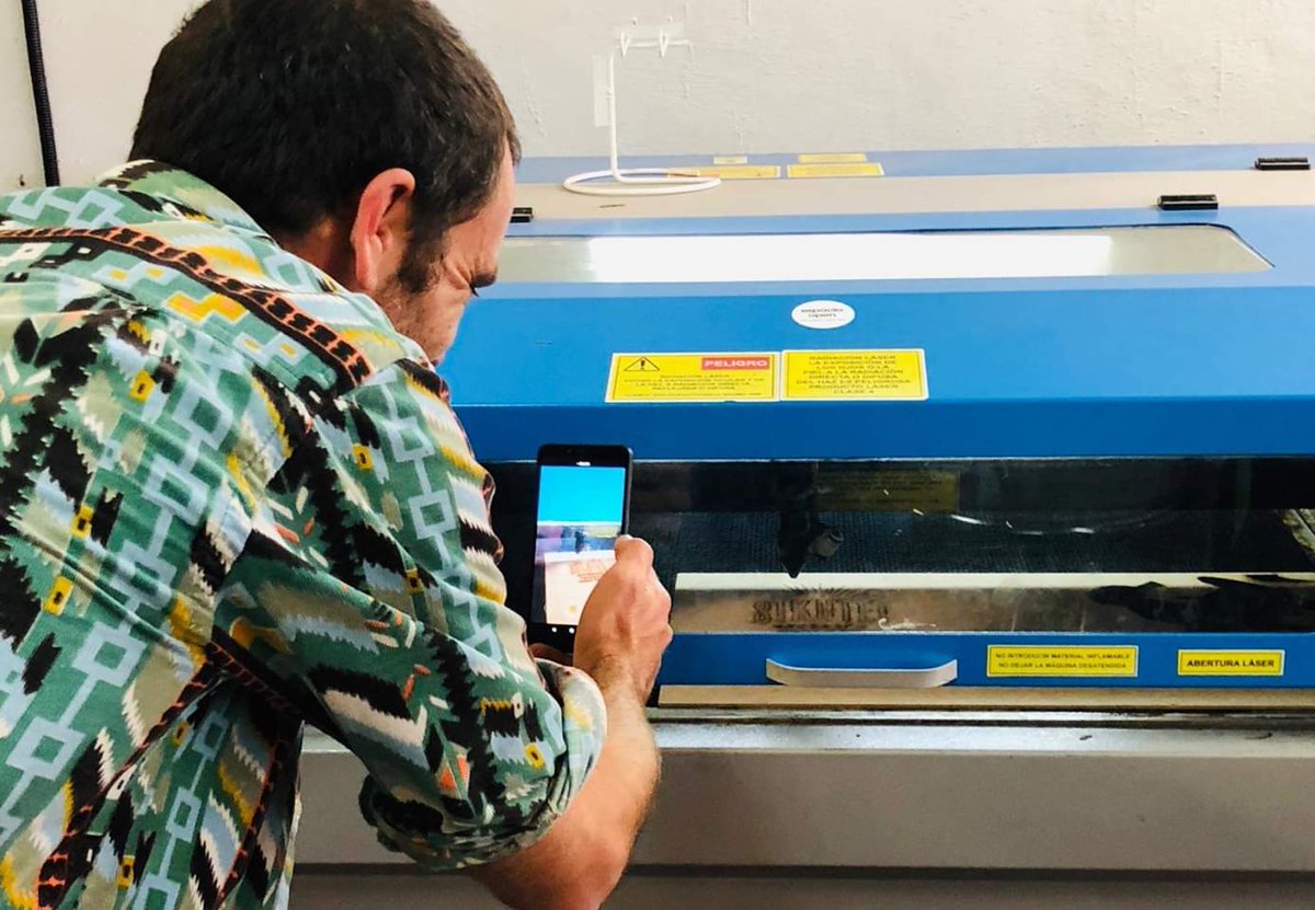 ESPACIO_OPEN's tweet photo. Talde super top larunbateko #Egingura-n🔥
Gracias a todas las que participasteis en el taller de Corte y Grabado láser del último sábado en #FabLabBilbao
A partir de septiembre volvemos con más novedades...mientras tanto stay tuned!
#espacioopen
#diy #fablab #bilbao https://t.co/YqbAhQvEZa