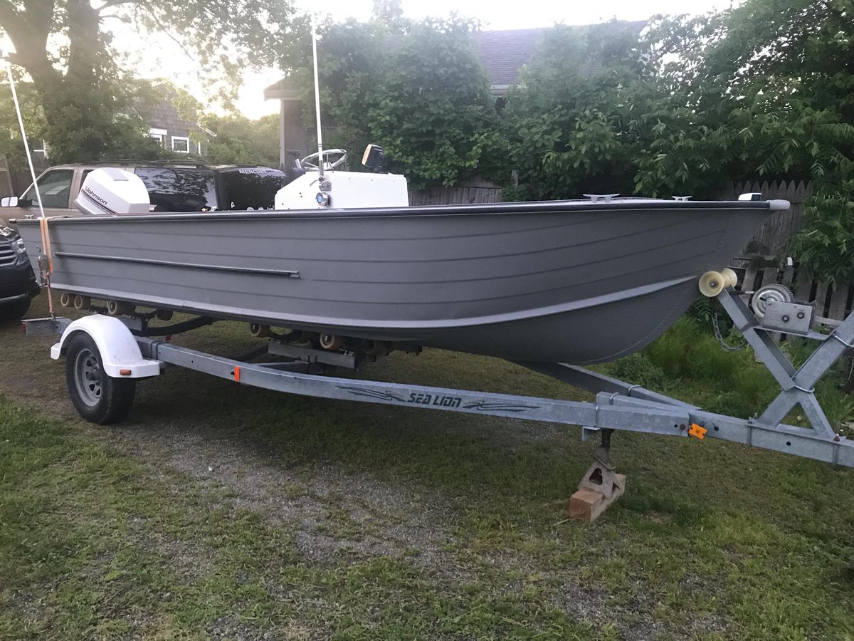 RaptorCoatingUK's tweet photo. We all know that #raptorliner is tough. But did you also know it is waterproof? It makes a great protective coating for boats - as Craig demonstrates. https://t.co/sbZkGpeR7I