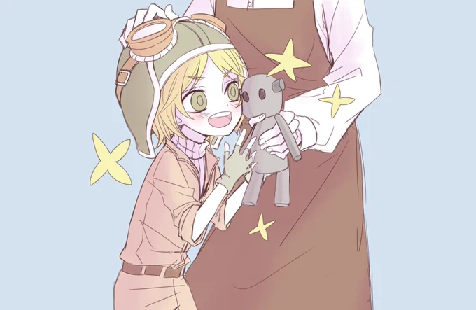 小さい頃のトレイシーちゃん
「プレゼント」

#identityV #第五人格 #トレイシー #機械技師 