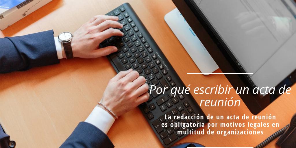 nexius_es's tweet photo. https://t.co/091fPTZdtD
Por qué escribir un acta de reunión
La redacción de un acta de reunión es obligatoria por motivos legales en multitud de organizaciones, como por ejemplo en los #ConsejosAdministracion, #JuntasDirectivas, #JuntasGobierno, #ComisionesPermanentes, etc. https://t.co/xCVkd5Ipdn