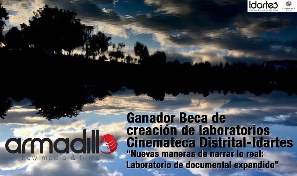 armadillomedia's tweet photo. @armadillomedia ganó una de las becas de creación de laboratorios @CinematecaBta - @idartes con “Nuevas maneras de narrar lo real: Laboratorio de documental expandido”
Pronto estaremos lanzando la convocatoria para este laboratorio gratuito.
#NewMedia #Documental #Expandido https://t.co/r2Z5XX0QE9