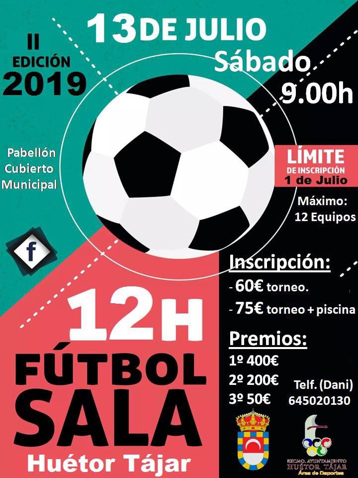 Vuelve nuestro torneo veraniego de F. Sala. No os lo perdáis. ⁦@radiohuetor⁩ ⁦<a href="/AytoHuetorTajar/">Ayto de Huétor Tájar</a>⁩