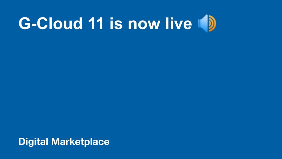 GOVUKdigimkt's tweet photo. 4,200 suppliers and 31,000 services. Read about #GCloud11: https://t.co/pB9DtFjQox https://t.co/gDoqKoSJM2
