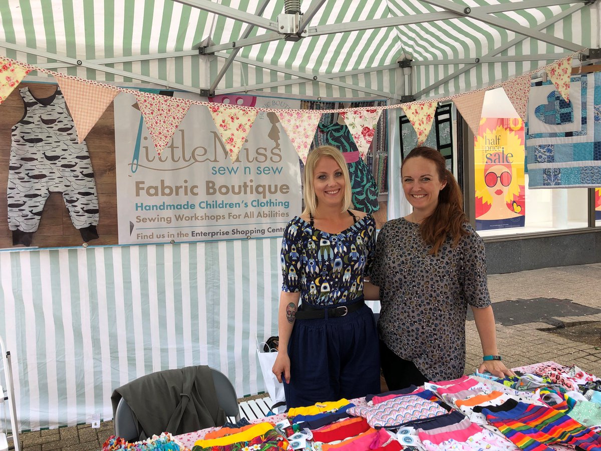 EBBoroughMarket's tweet photo. Introducing our brand new Wednesday market traders @LittleMissSandS 😀 Based in the @EnterpriseEbo , Nikola and her colleagues will be bringing their lovely hand sewn products and quality fabrics with them to the market from now on :) Just outside Debenhams tomorrow, 9am-4pm! https://t.co/irxsJzumOP