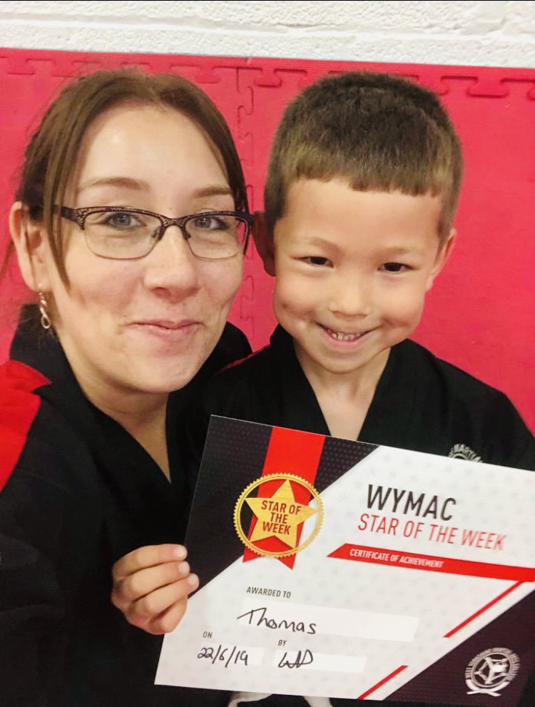 wymac_'s tweet photo. Little Dragons Class 5-7yrs kicking off soon.  Star of the week was Thomas Dixon.  Awesome job buddy.  Who will it be this week??
#karate #kickboxing #martialarts #fitness #gym #afterschool #kidslovetotrain
https://t.co/bJJVVoYBN1 https://t.co/CSW3FIYDQ6