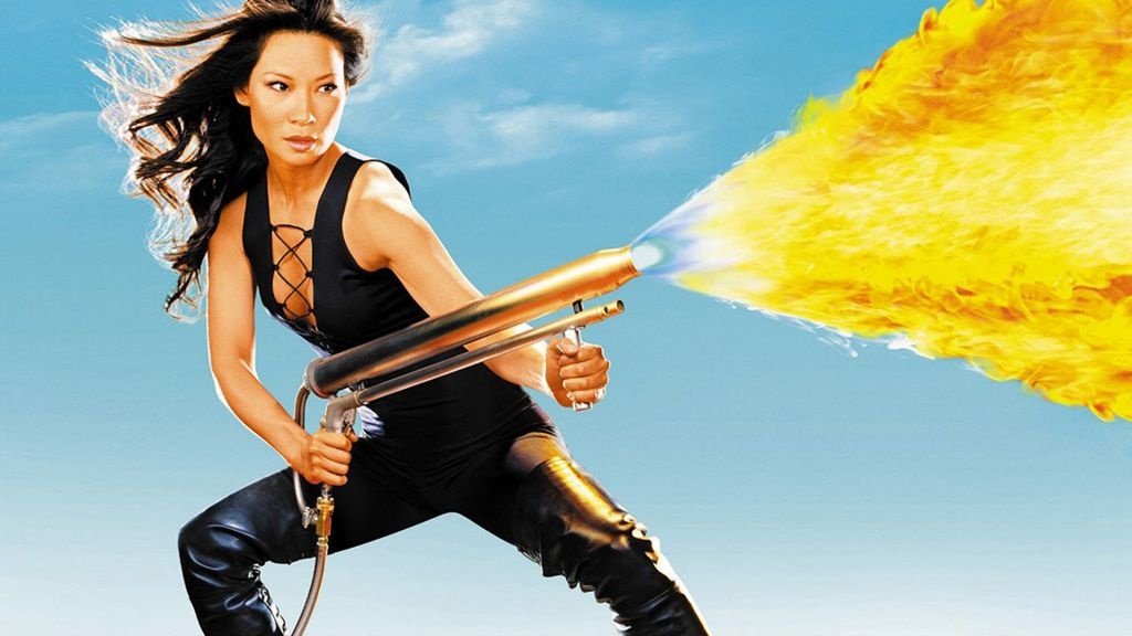 LiunaticFringe's tweet photo. Tired of #ElizabethBanks disrespecting the #OGAngels, I can guaran-damn-tee you her version won't hold a candle to #LucyLiu #MyGirlDrew #CameronD. https://t.co/s0yEppYKhn