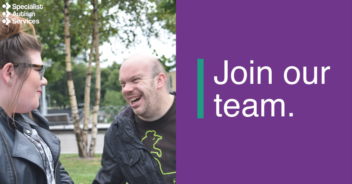 We have added 3 new exciting roles to our careers page:
Senior Skills Mentor (Autism First)
Trainee Service Coordinator (Autism First)
Social Enterprise Coordinator (Specialist Autism Services)
Follow this link to find out more/apply:
specialistautismservices.org/careers/
