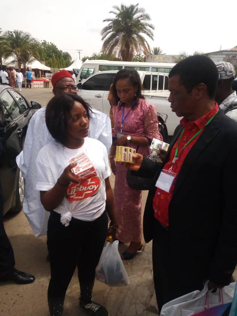 CharlotteXpertS's tweet photo. Still firing shots at #Germs..........#LifebuoyIsBae 

#38thACPNConference live in Kano State. https://t.co/ATuTQ5qhbb