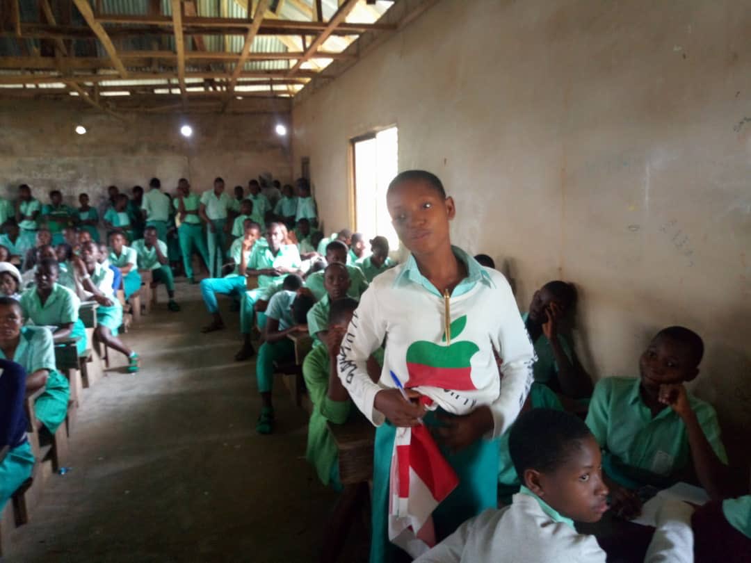 BPPCProject's tweet photo. These are students of Glory College Gboko
We held a brief #BPPTalk with them as part of our activities in Gboko LGA
They were excited to learn how to protect our #Environment &amp; measures to curb #PlasticPollution
Many thanks to @DevTrainNg &amp; @FoundationStei for supporting the Team https://t.co/l57gAu0nIa