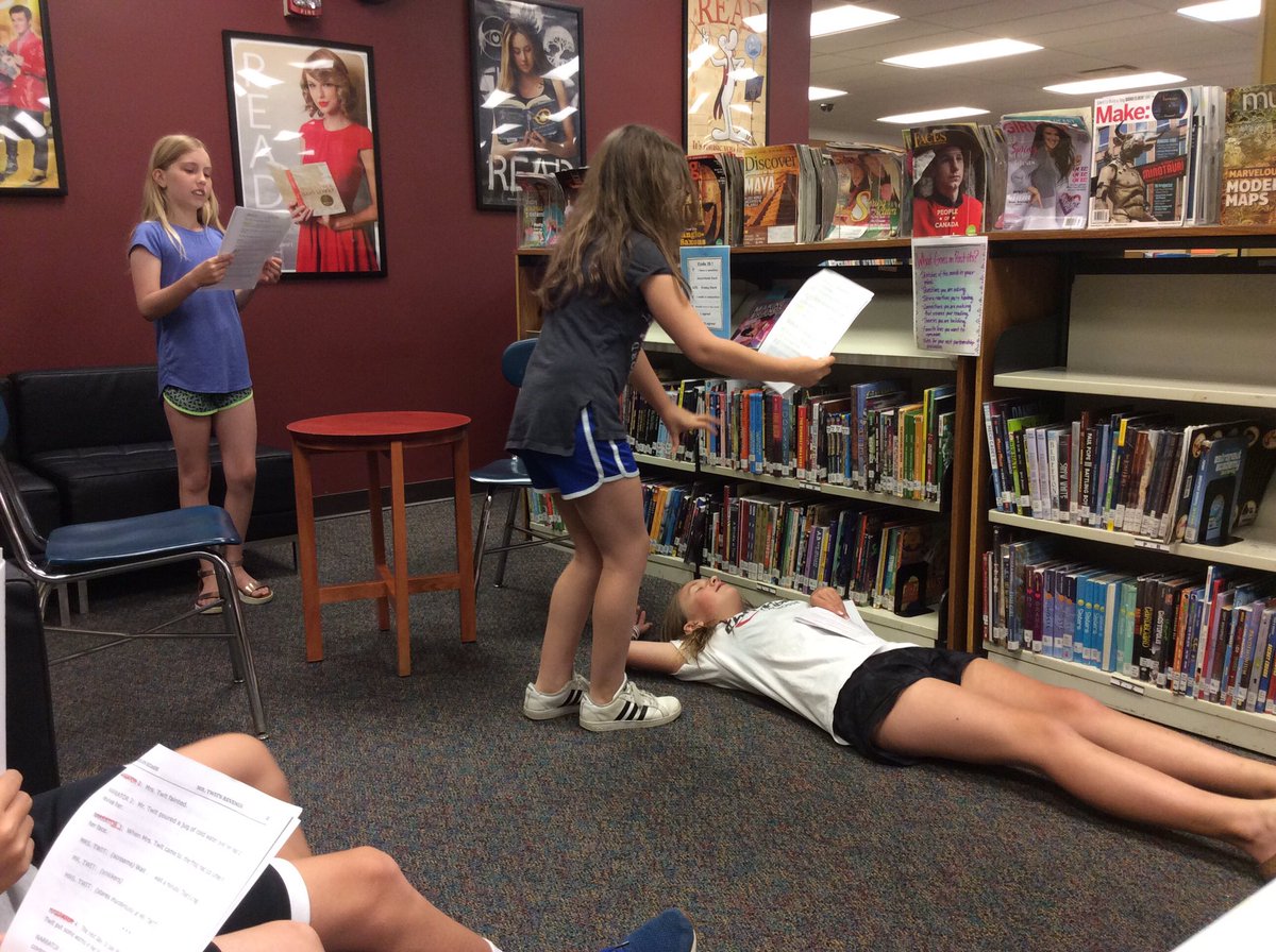D90SummerSchool's tweet photo. Great Reader’s Theater today at Roosevelt! #D90learns https://t.co/keHJuQk9ce