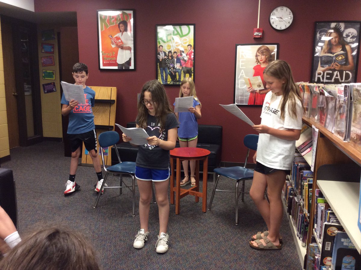 D90SummerSchool's tweet photo. Great Reader’s Theater today at Roosevelt! #D90learns https://t.co/keHJuQk9ce