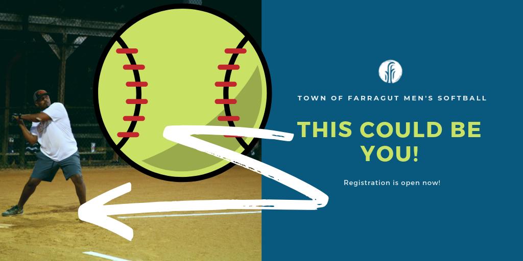 ToFSoftball's tweet photo. Registration is open for our Fall Men's Softball League. Register by July 26 @ https://t.co/IyAcCnm0mM. https://t.co/qG2BiMhNq4