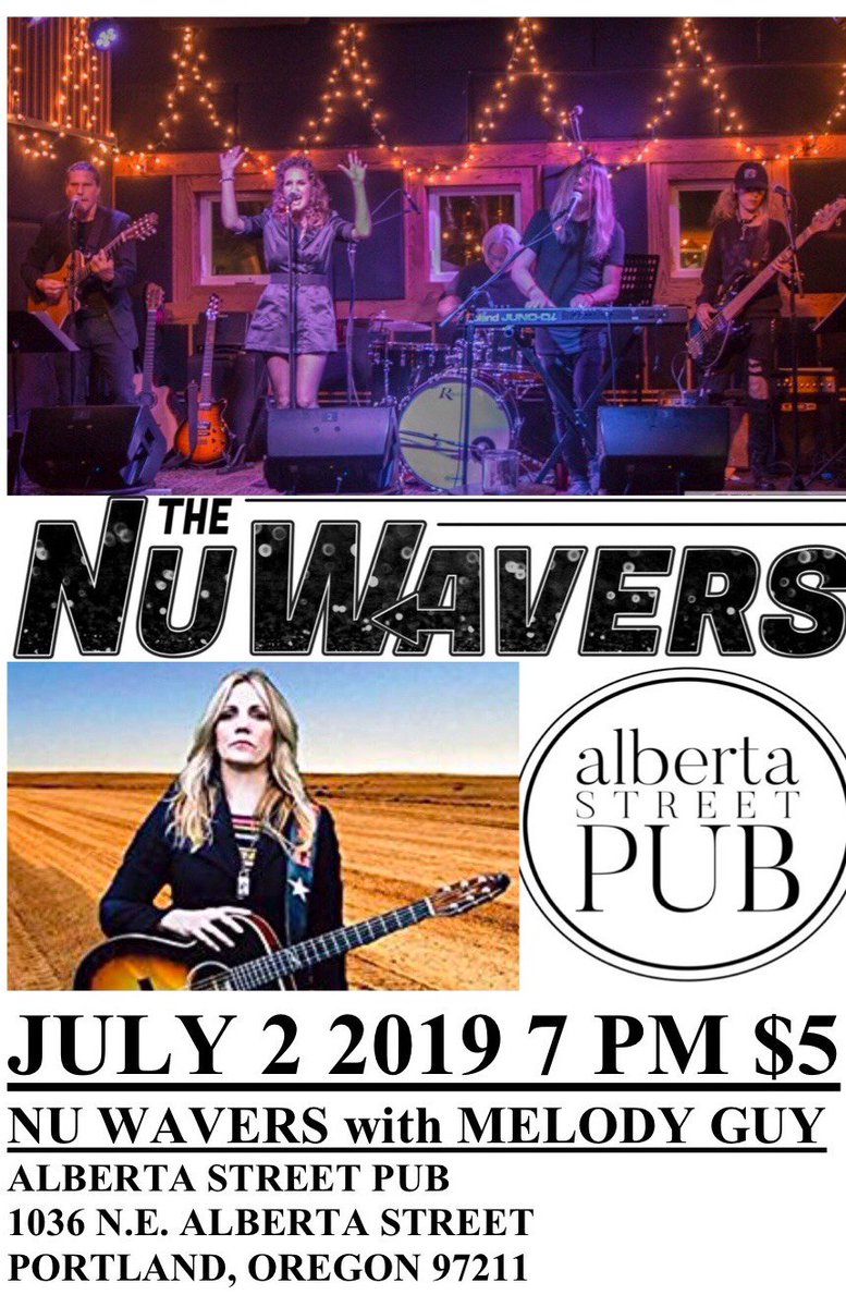 nuwavers's tweet photo. TONIGHT! 

NU WAVERS w/MELODY GUY  
ALBERTA ST. PUB  
JULY 2 2019 7 PM $5 
https://t.co/bCleDKA8aD
@nuwavers   
@melodyguy1   
@albertastpub   
@blakesakamoto  
#nuwavers  
#albertastreetpub   
#unplugged   
#unpluggedish  
#nashville https://t.co/6ifgfN6SVm