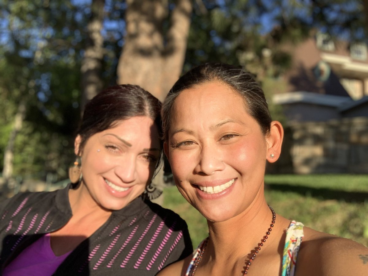wocinnature's tweet photo. A sister is a gift to the heart, a friend to the spirit, a golden thread to the meaning of life and a dog will teach us unconditional love. #womenofcolorinnature #womenwhomeditate #practicebreathing https://t.co/8d98XjjgGL