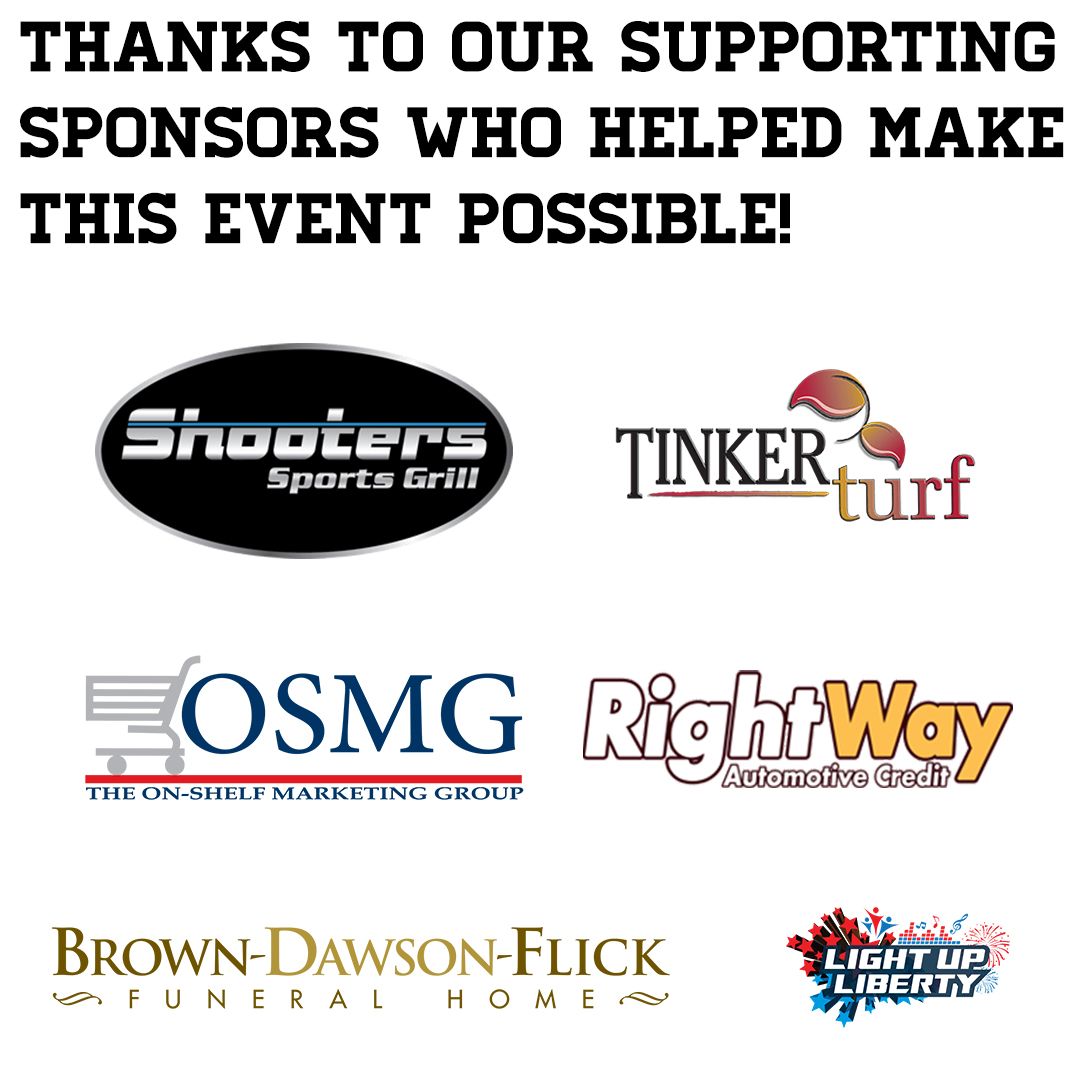 We would like to take a moment and thank our Supporting Sponsors for their continued support of Light Up Liberty! Visit our website to find out more information about these amazing companies. #LightUpLiberty
