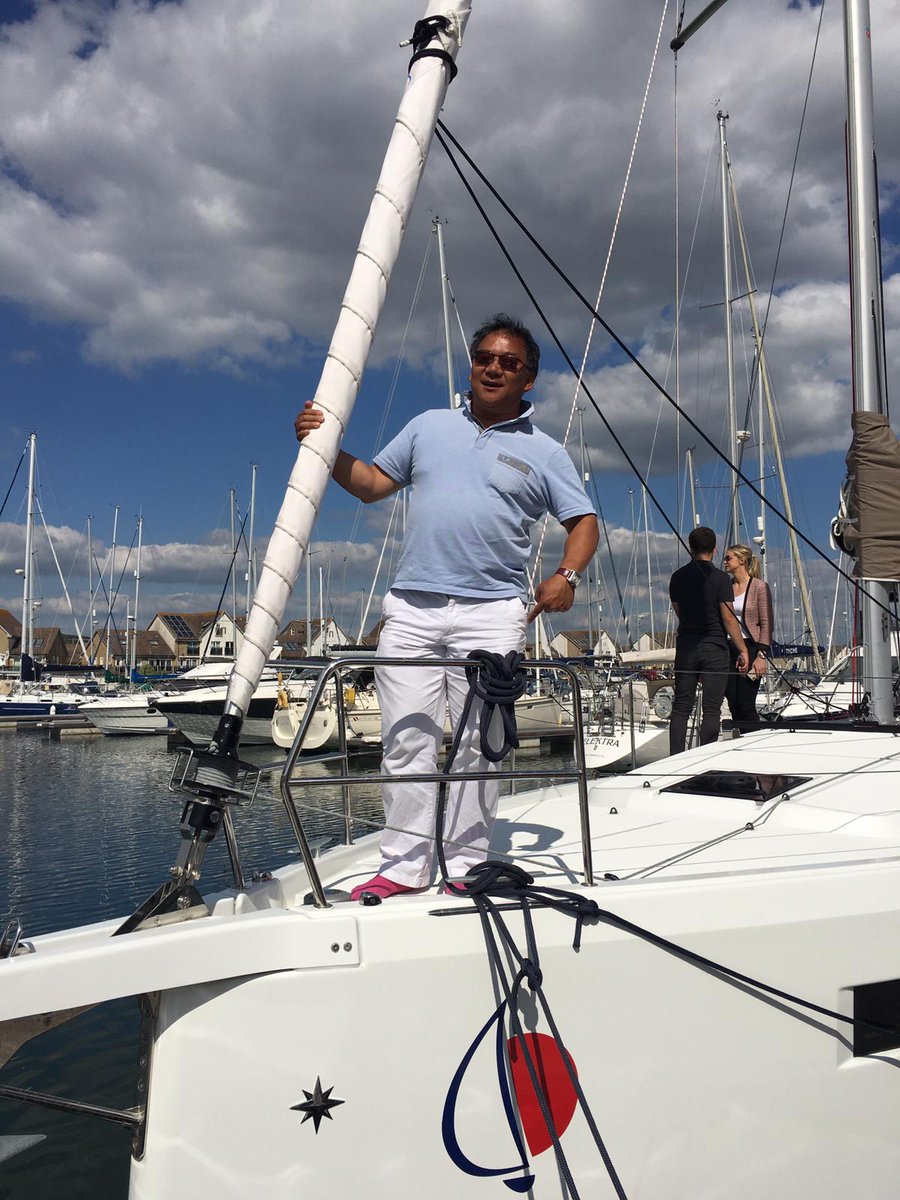 LBCC_sailing's tweet photo. Our very own @davidkong123 checking out the new @SunsailEvents fleet today! https://t.co/czmFHsalg8