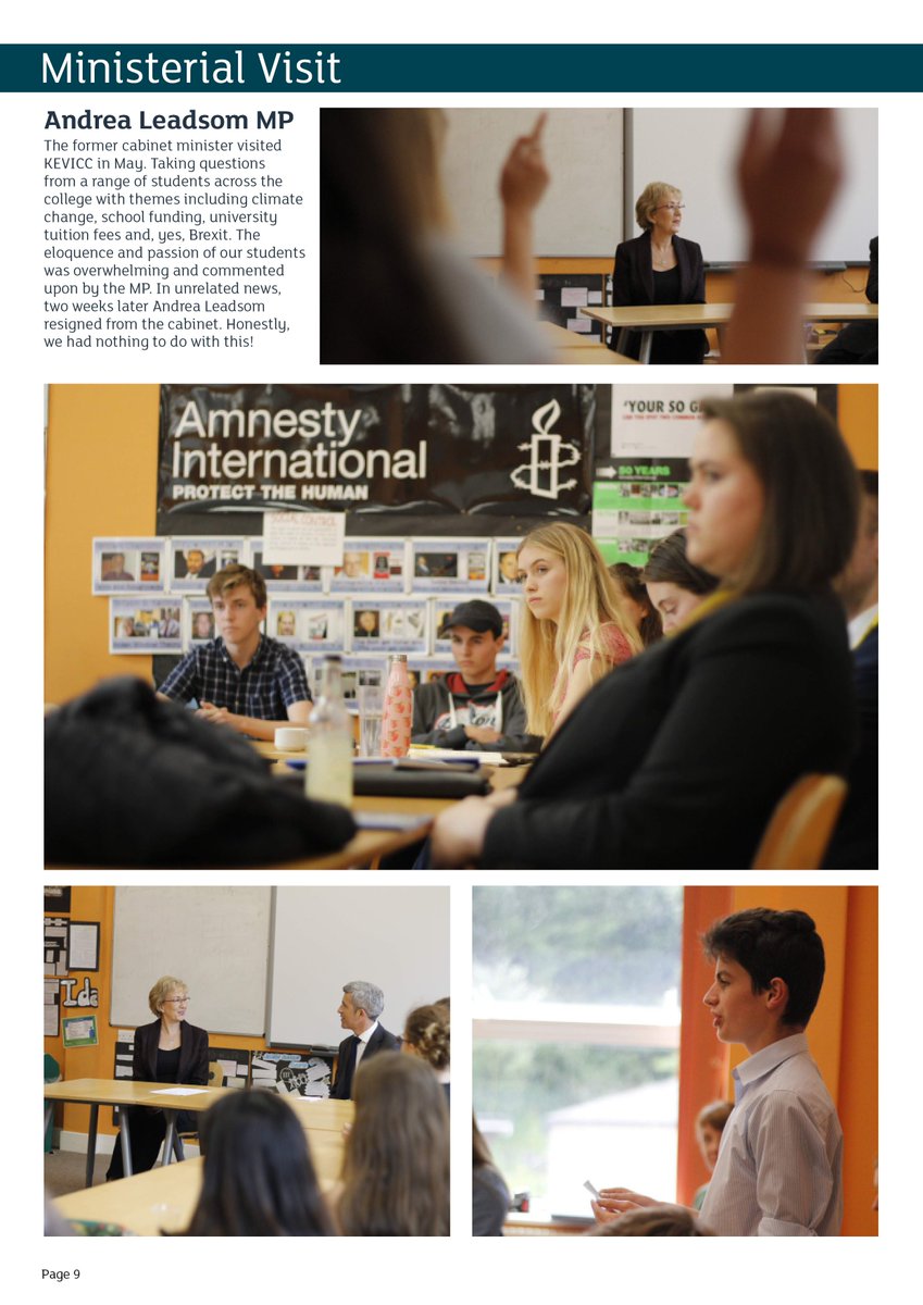 KEVICC's tweet photo. Now available: The Courier magazine featuring student editorials on @GreenlanesC @TallShipsYT @rwildlearning @BodykindFest @andrealeadsom and our brilliant #Ofsted report https://t.co/h6LTCx4S5Z @KEVICCparents @FCC_Totnes https://t.co/8LUBFrSMCt