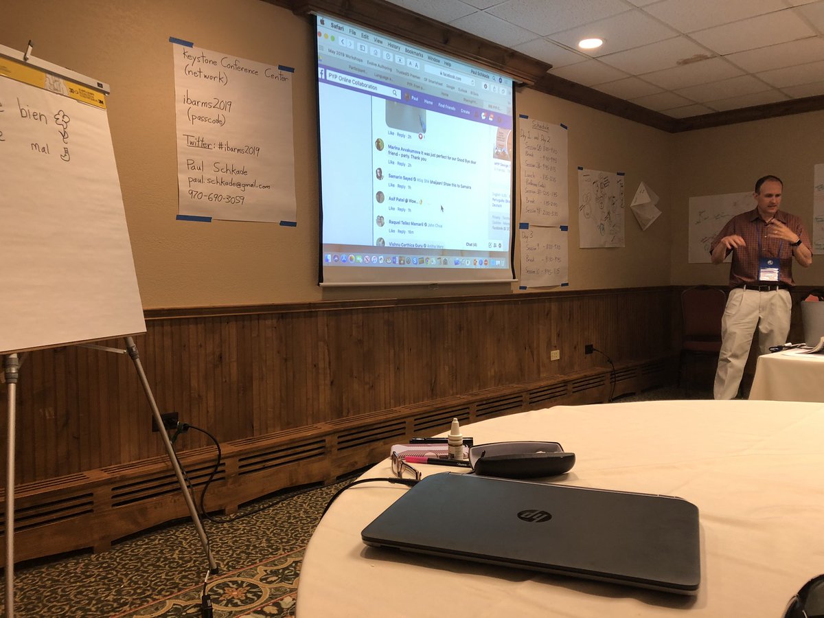FRESpanish's tweet photo. Final day of #ibarms2019. Learning about local and global inquiries. https://t.co/wRhoRepBPa