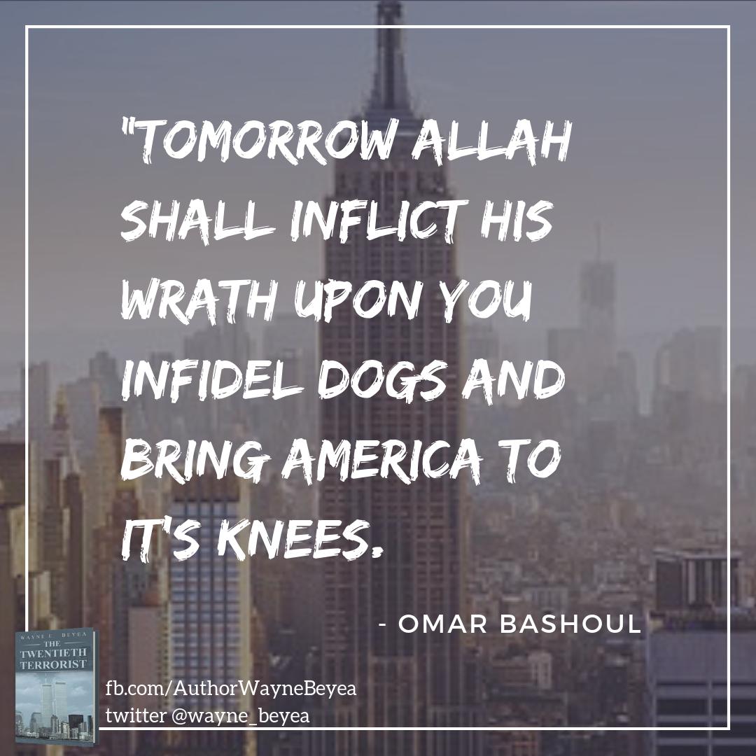 wayne_beyea's tweet photo. Grab a copy of the Twentieth Terrorist
https://t.co/9uS567OEVZ https://t.co/JFkmGHcBq1