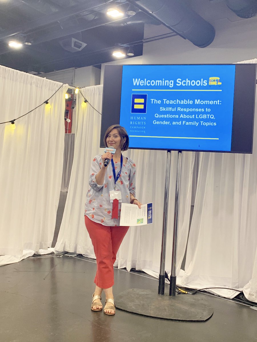 Johanna Eager presenting at NEA Conference