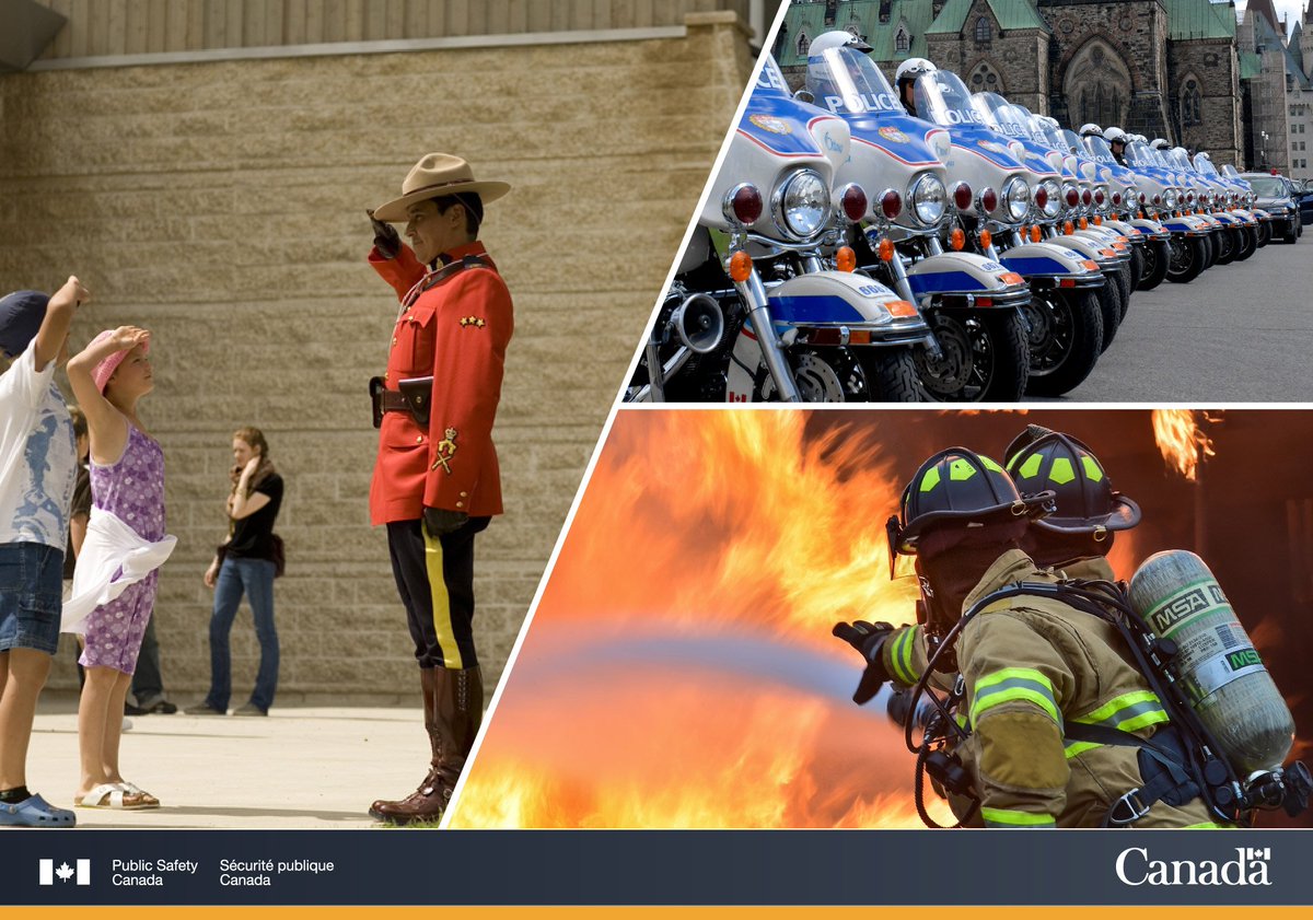 Safety_Canada's tweet photo. We salute our brave #FirstResponders and we remember our fallen heroes for their sacrifices. The Memorial Grant Program recognizes their unwavering service and dedication: https://t.co/3W5N4VpGej https://t.co/nBE5DuxvT5