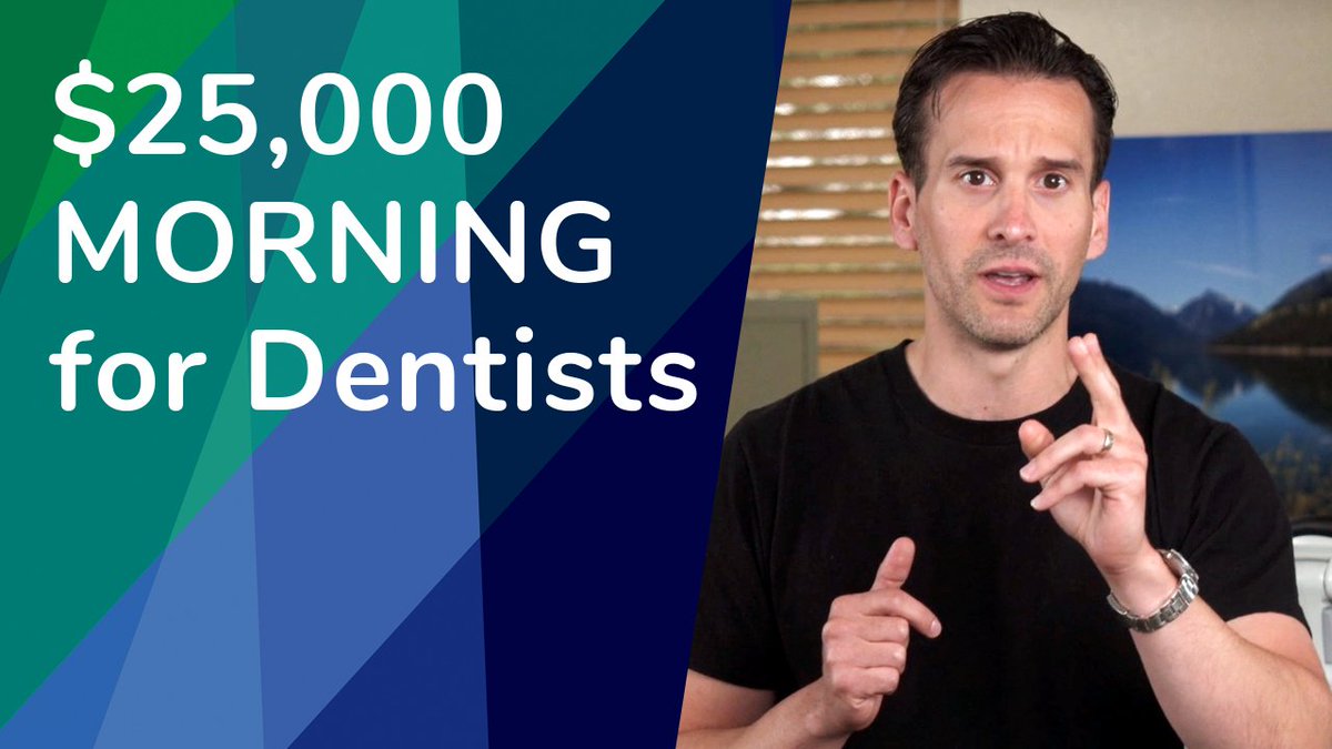 In today's video, Dr. Heath Lampee shares how you can grow your dental practice with his $25K morning concept! Watch the video here: youtu.be/KXBJtGGwM6s. #Dentistry #DentalCE #GrowYourPractice