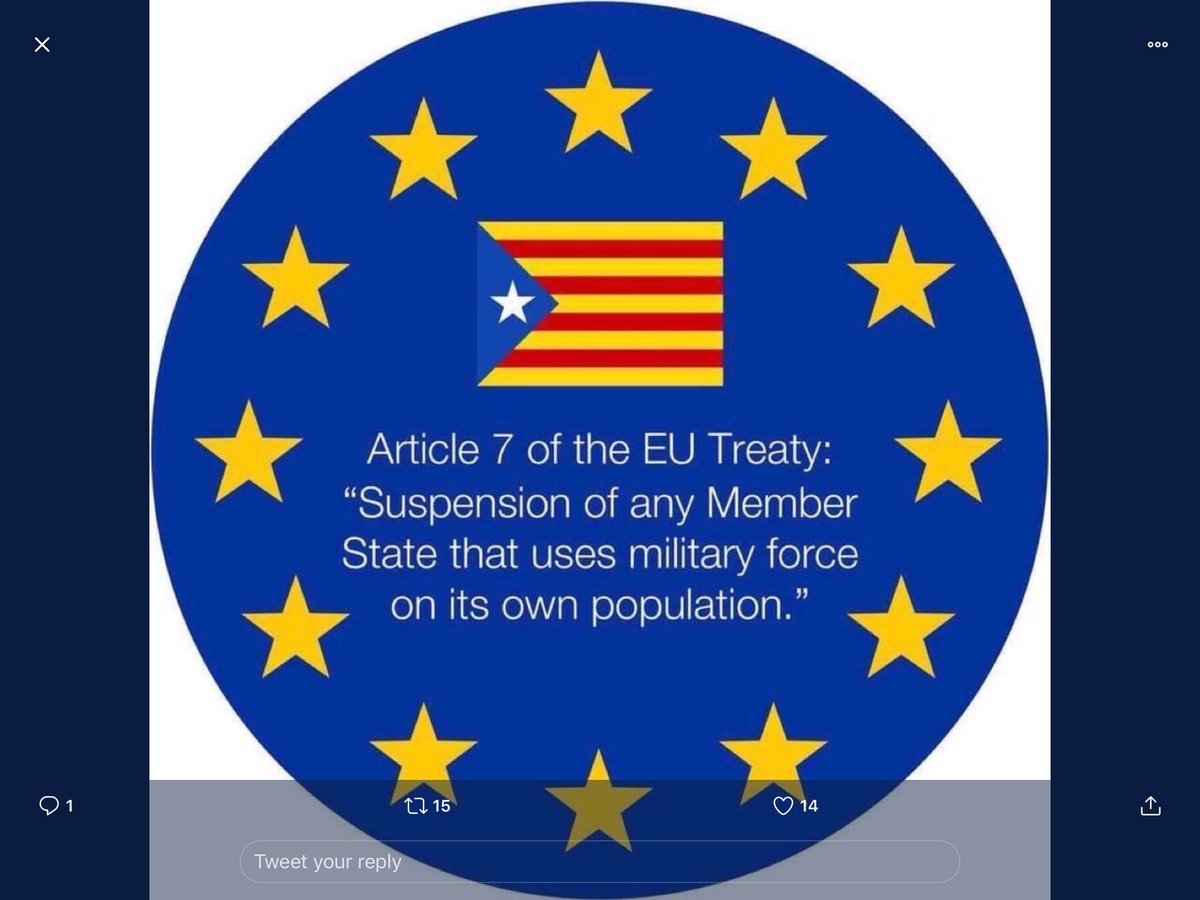 Scotlandfirst3's tweet image. Please explain why no condemnation has come from within the EU regarding Frances flagrant violation of Article 7.

Macron has unleashed his stormtroopers against the French People. Murder &amp;amp; Mayhem perpetrated by the State.
@guyverhofstadt @NicolaSturgeon @BorisJohnson