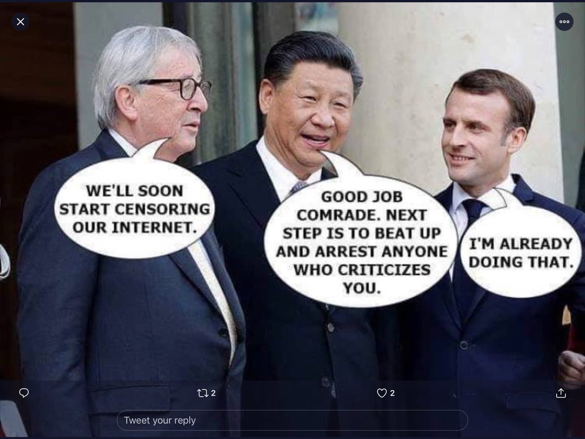 Scotlandfirst3's tweet image. Please explain why no condemnation has come from within the EU regarding Frances flagrant violation of Article 7.

Macron has unleashed his stormtroopers against the French People. Murder &amp;amp; Mayhem perpetrated by the State.
@guyverhofstadt @NicolaSturgeon @BorisJohnson