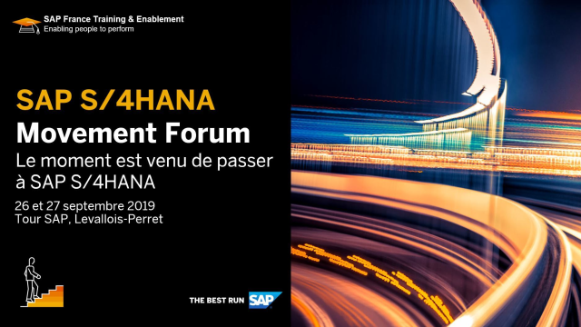 Formation exceptionnelle sur les principaux outils permettant d'accéler les projets de conversion à #S4HANA en septembre à Paris ! #SAPEducation <a href="/SAPFrance/">SAP France</a> #S4HANAMove #S4HANA bit.ly/2XD7PBG