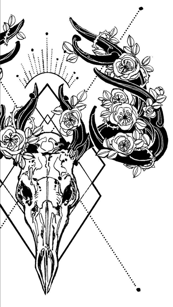 #commissions animals and skulls. 
