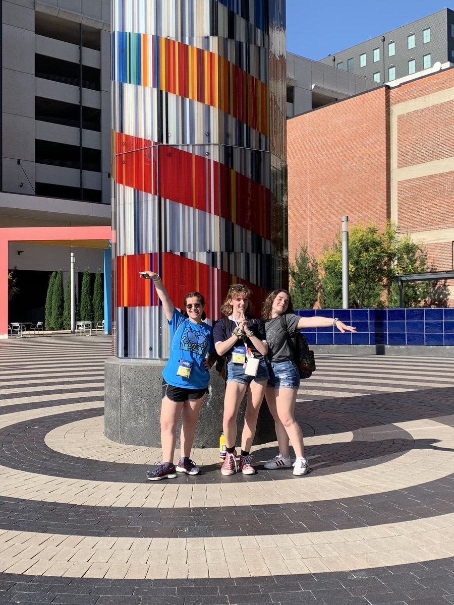 UDHStheatre's tweet photo. 4 airports &amp; 4 planes to take Troupe #5900 to and from #ThesFest19 . 1 National Superior ranking IE &amp; 2 National Excellent ranking IEs. Saw amazing shows, participated in workshops, made new friends &amp; connections, did A LOT of walking, and made loads of memories! Thx, Nebraska 🎭 https://t.co/jhrRM6tqo6