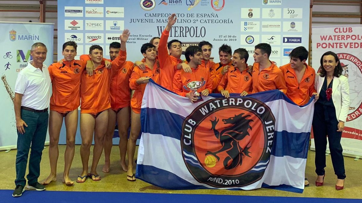waterpolistacom's tweet photo. 💬 CRÓNICA
➡️’@wpjerezoficial obtuvo el billete para la fase final del Campeonato de España Juvenil 2019' #WPBase https://t.co/PZ8IdHYxdi https://t.co/hPYFCjlLKU