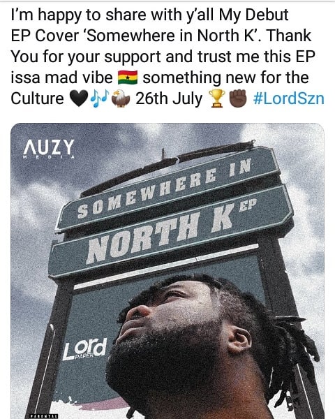 MusicJunkies247's tweet photo. #Anticipate
Somewhere In North K Ep by @lordpaper_
Drops on 26 July 2019
#entertainmentmp3 #koosetheblogger #brakooko #kiloow https://t.co/uoshVHUSDM