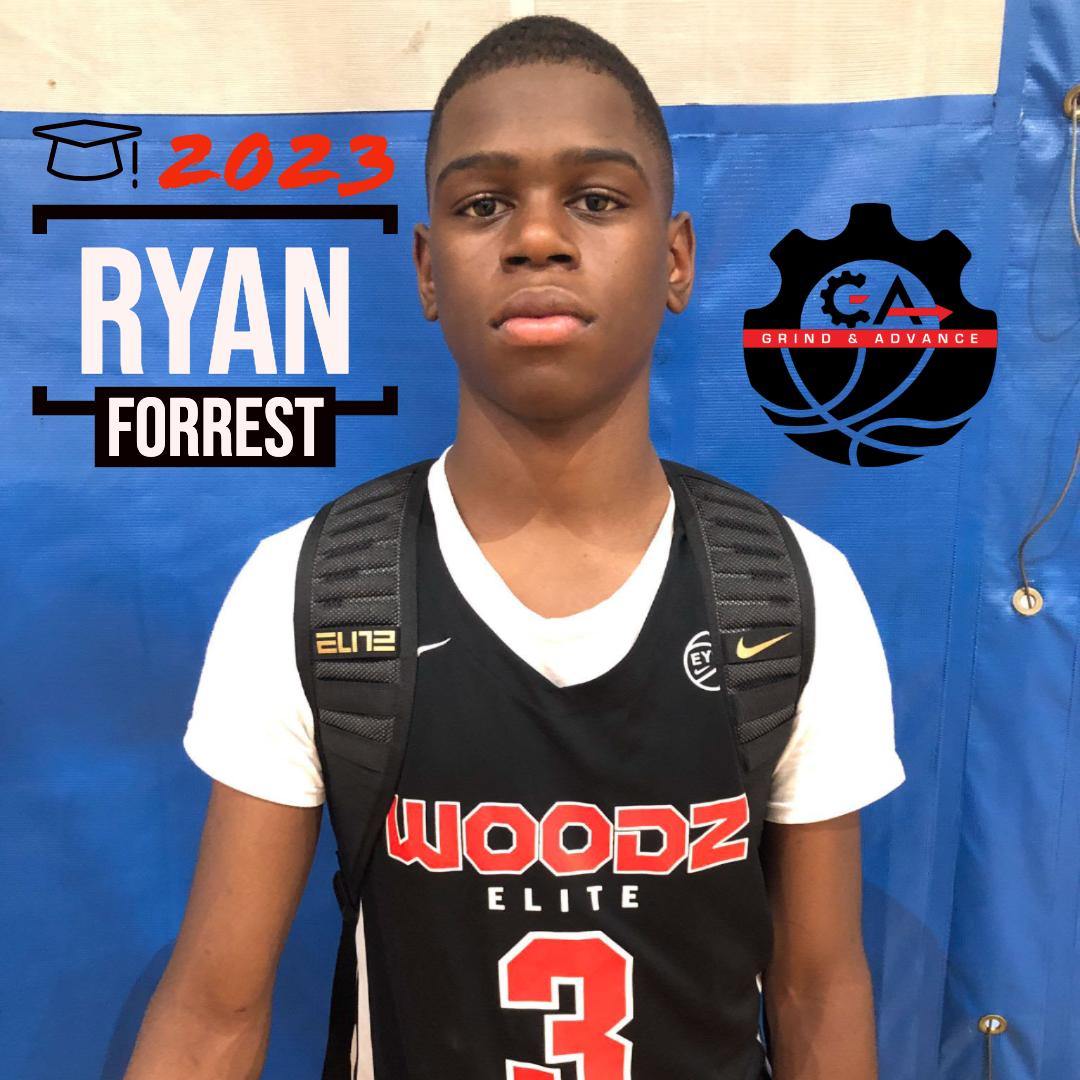 GrindandAdvance's tweet photo. 2023 Ryan Forrest | @RyanForrest selected to the 3RD TEAM ALL - TOURNAMENT at #IndiWorld4. His ability to create plays for himself right now, at his age, looks to have some upsize to it. Wouldn't be surprised if this kid has a breakout soon! A raw talent. #MadeInAR-Kən-Saw https://t.co/60HuWd8UtR