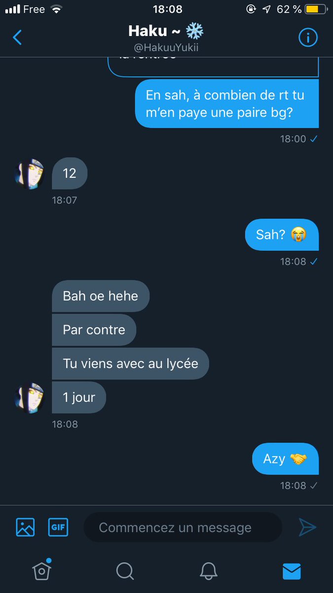 mehdimoins10's tweet photo. Bon allez il me faut 12 rt et ce bg de @HakuuYukii me paye cette petite beauté je compte sur vous 🙏🏽 https://t.co/363VhQCiic