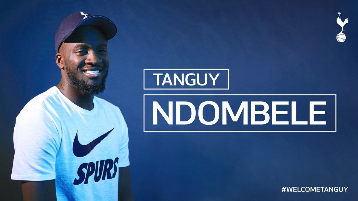 Tanguy Ndombele signe à Tottenham