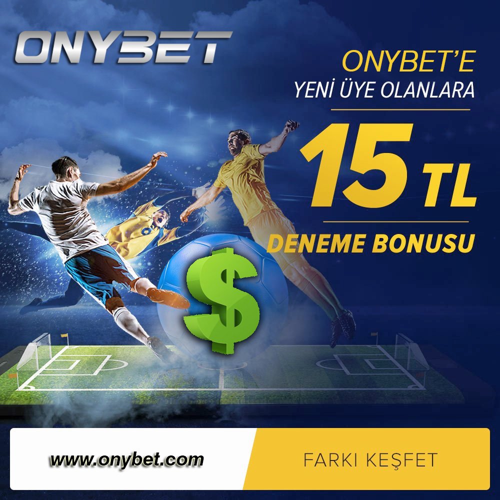 Onybet'e  Yeni Üye olan Herkese, Çevrimsiz &amp; 15₺ Deneme Bonusu.Bu  twiti paylaşmanız yeterli canlı destek hattımıza bağlanıp Deneme  bonusunuzuAlabilirsiniz.#freebet #denebonus #denemebonusu #jojobet #imajbet #vevobahis #sekabet #betber #forvetbet #betebet #prizmabet #pinbahis