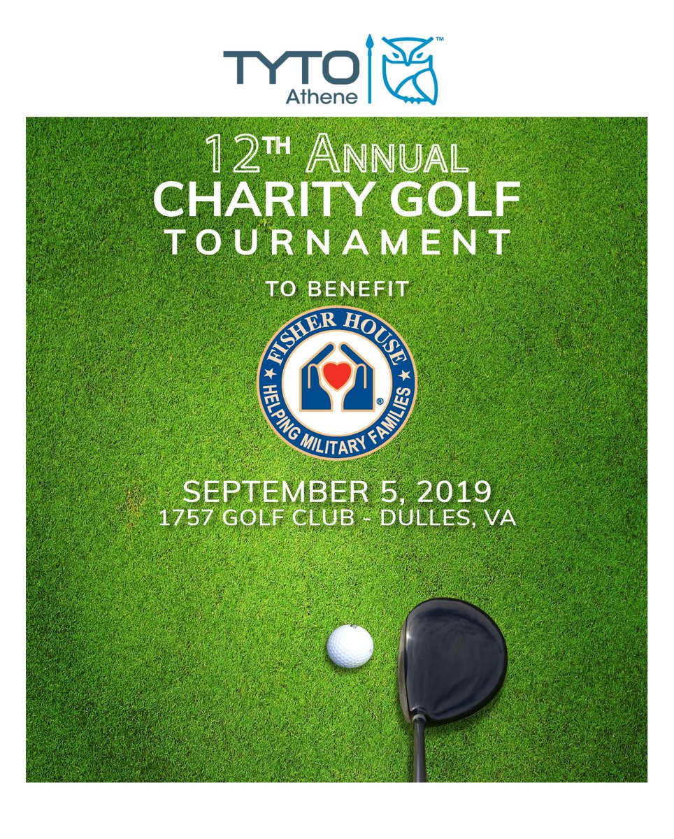 WeAreQuantumSky's tweet photo. Join us in our Annual Charity Golf Tournament on September 5, 2019!
100% of proceeds are donated to the Fisher House Foundation!
#GoTyto #TytoAthene #FisherHouseFoundation #FisherHouse #Golf #GolfTournament #GolfCharityEvent https://t.co/92zVwVoZrA