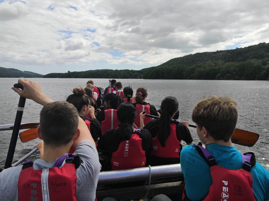 InspiraAliceJW's tweet photo. Canoeing back from our overnight camp! Never have they been more excited for a shower 😅 #NCSLancashire https://t.co/vCs3GOSnFO