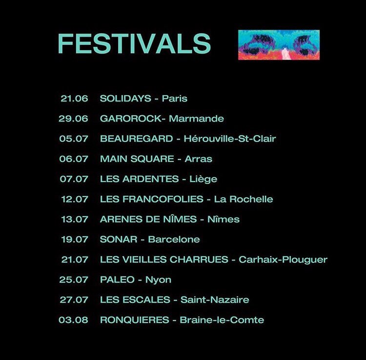 🎫: Voici les festivals auquel Lomepal jouera. Auquel allez vous?