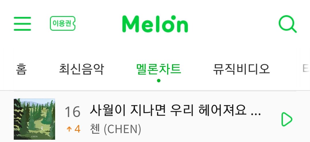 33solesnegros's tweet photo. 1 AM KST | Melon Chart is frozen and 3 #CHEN song are charting
Beautiful Goodbye #16
Love #53 (collab)
May we Bye #75 (collab)
#CHEN #JONGDAE #Beautiful_Goodbye #MayWeBye #첸 #Love #LovingAILEExCHEN https://t.co/bx5j0gTVQq